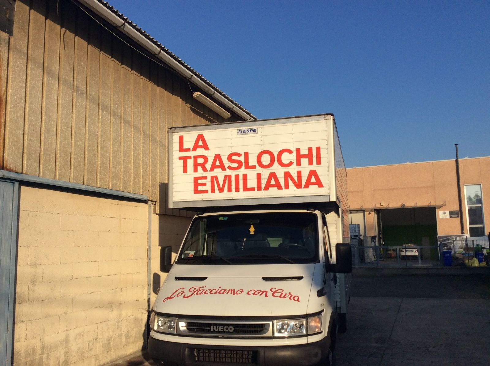 Mezzo adibito ai traslochi