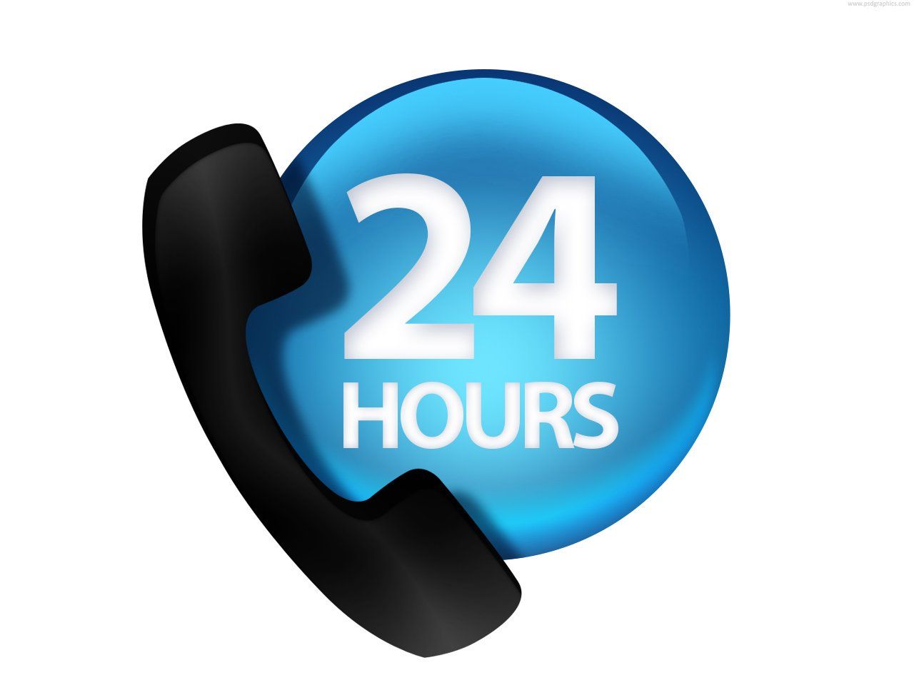 24 Hour Phone Logo