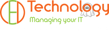 CED Technology halloween logo