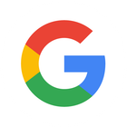 The google logo is a circle with a letter g in the middle.