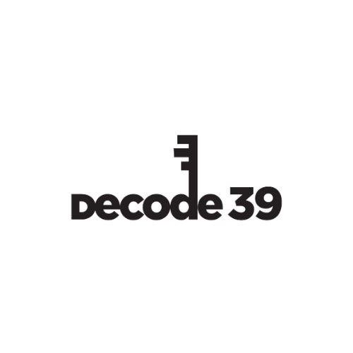 Decode39 logo link to article