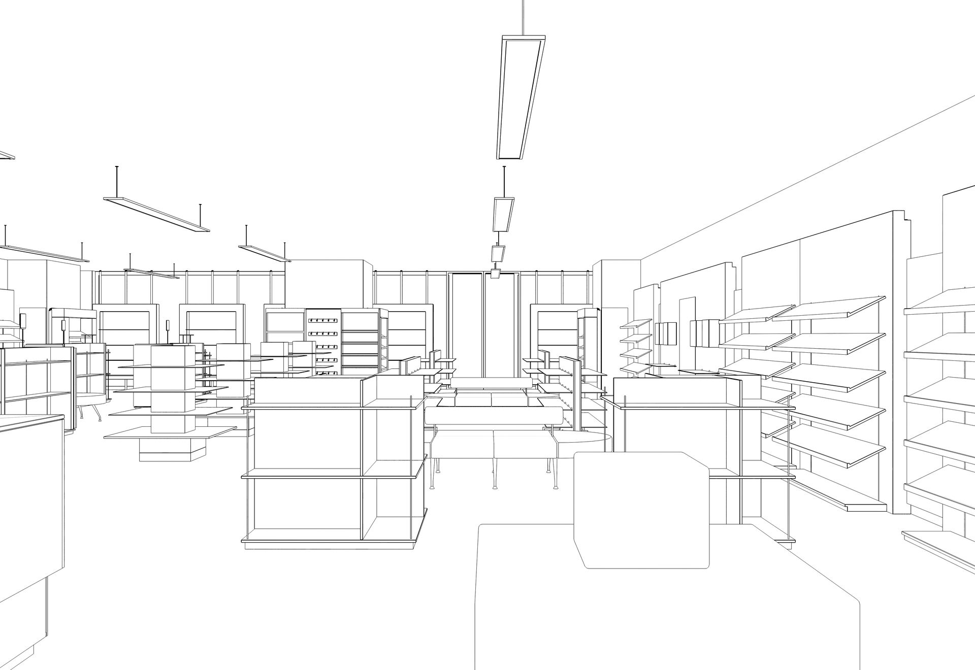 Blueprint for retail store