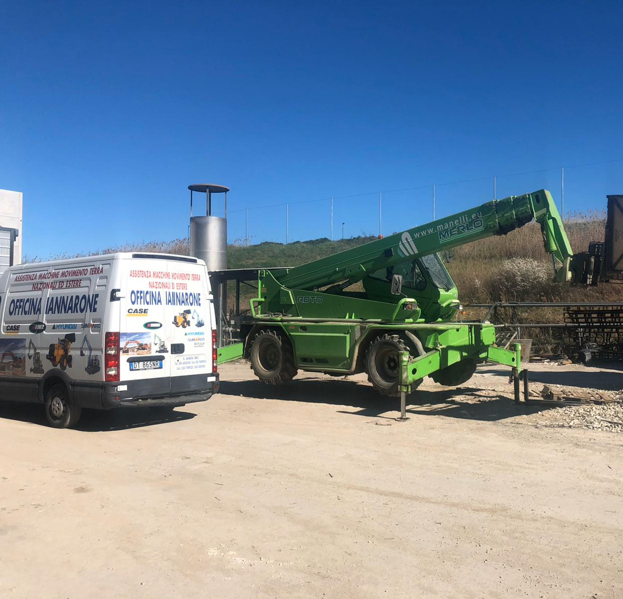 scavatore per movimento terra