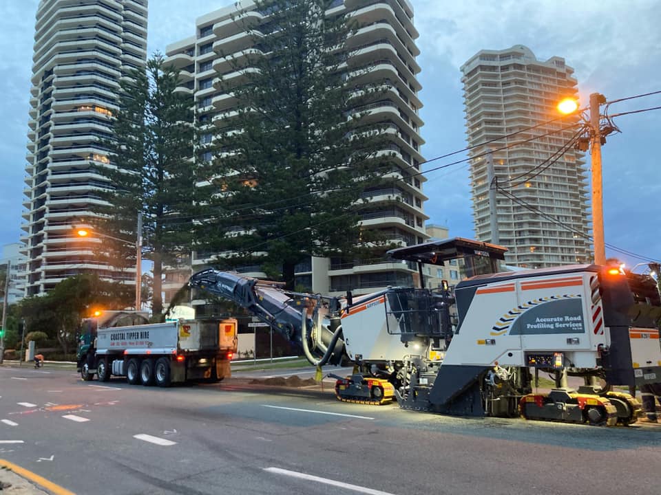 Wirtgen Machine — Road Profiling in Caboolture, QLD