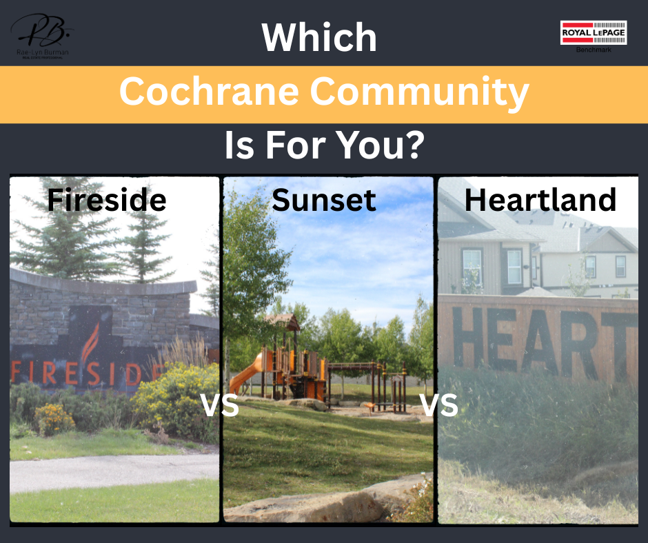cochrane real estate community comparison