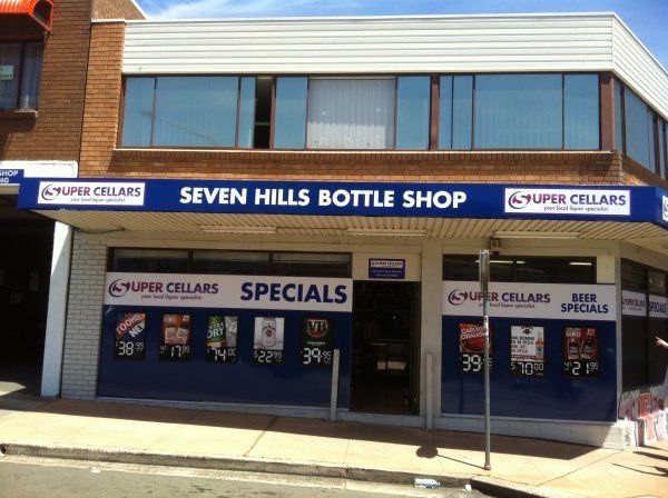 Seven Hills Super Cellars - Penrith, NSW - Novak Signs