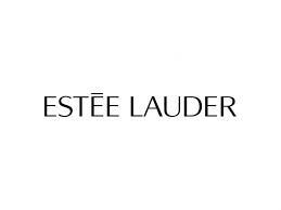 Estée Lauder logo in black text on white background.
