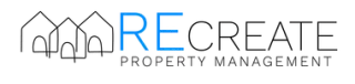 REcreate Property Management logo - header, go to homepage