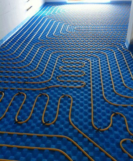 serpentina acqua calda