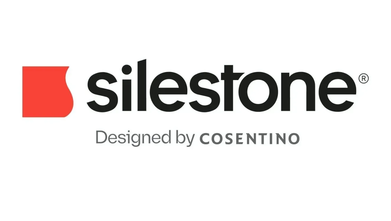 The logo for silestone is designed by cosentino.
