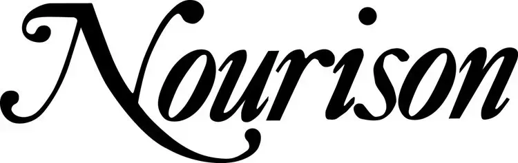 The word nourison is written in black on a white background.