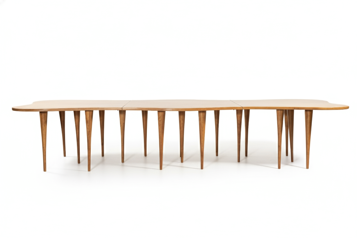 Tampo New York 03 Módulos com Kit Pé Mesa Palito