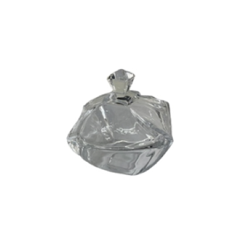 Compoteira Cristal Quatro Pontas