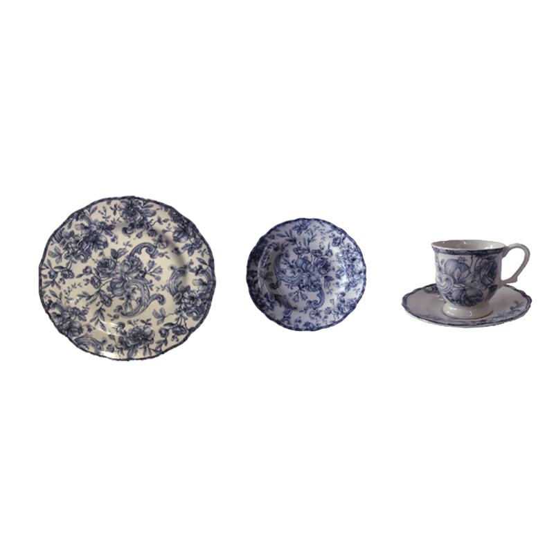 Linha Floral Azul