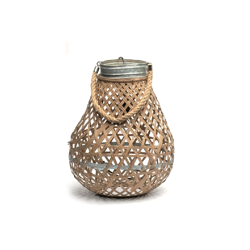 Luminária Bambu Metal