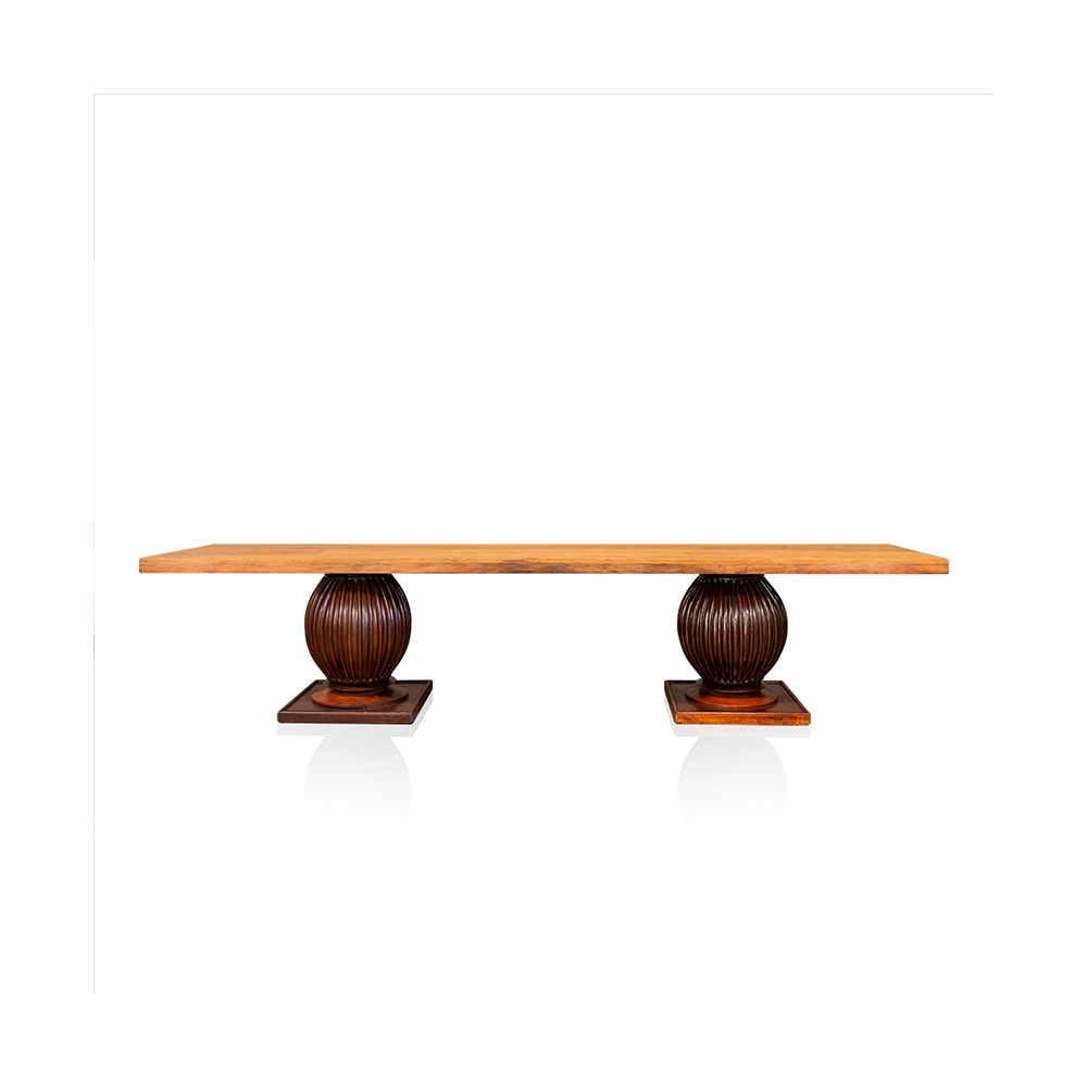 Tampo Madeira Demolição Retangular com Coluna Bali