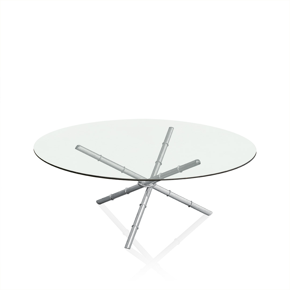 Vidro 80cm com Pé Mesa Lateral