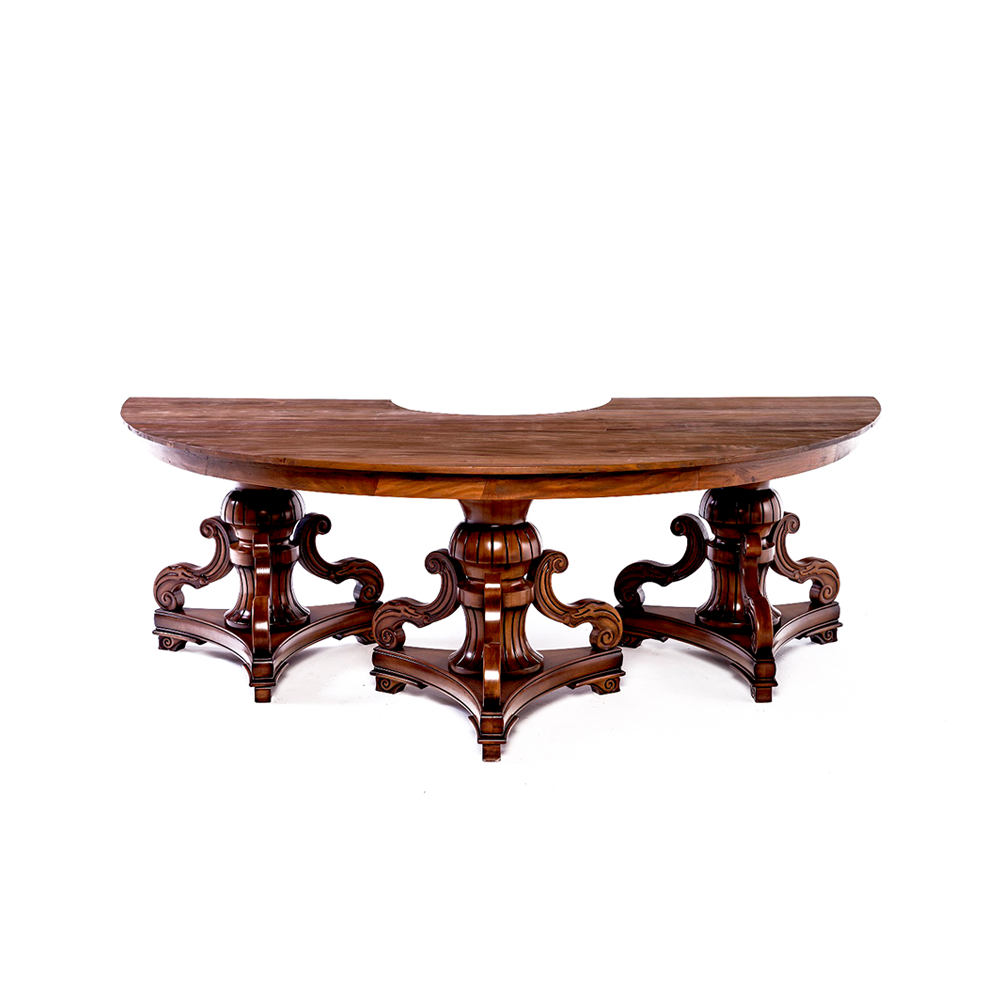 Tampo ¼ Lua Inglês Grande 02 Peças + Coluna Inglesa