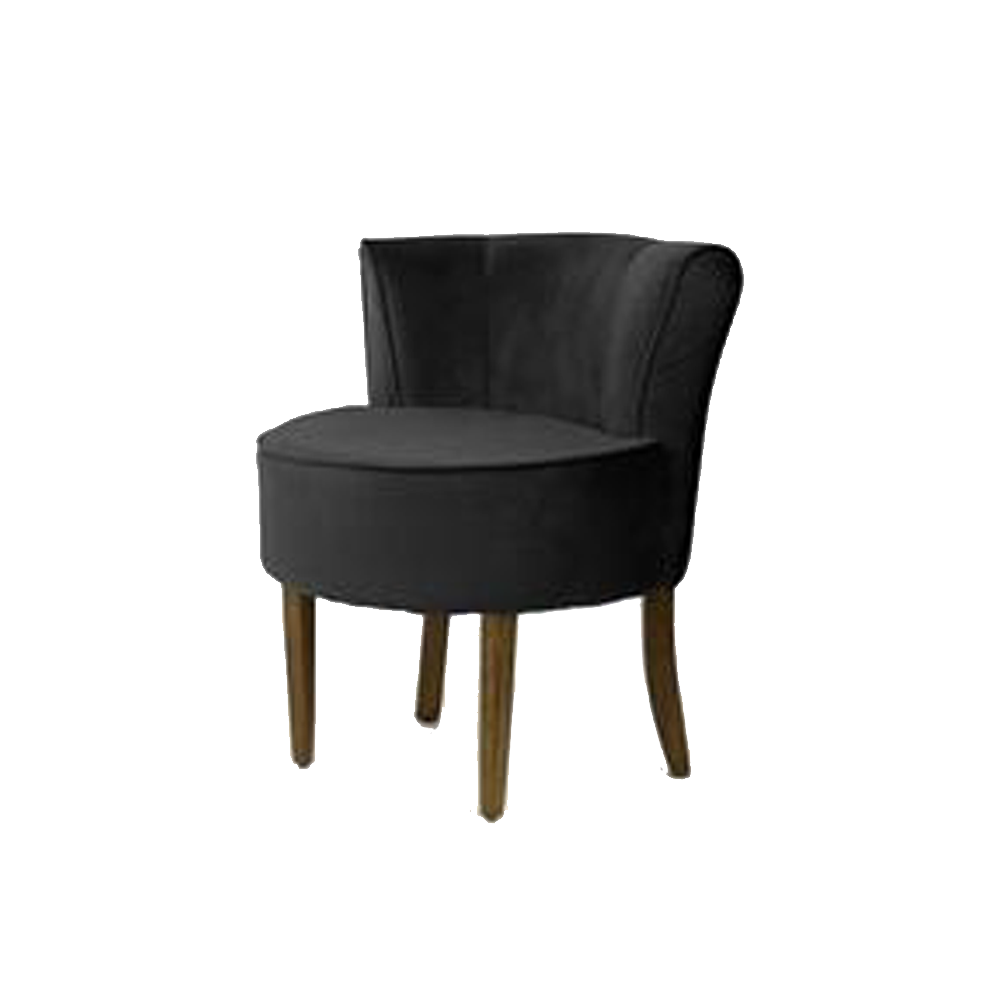 Poltrona Camurça Com Pé