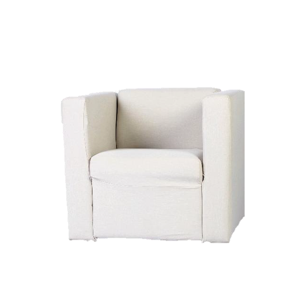 Poltrona Camurça Quadrada