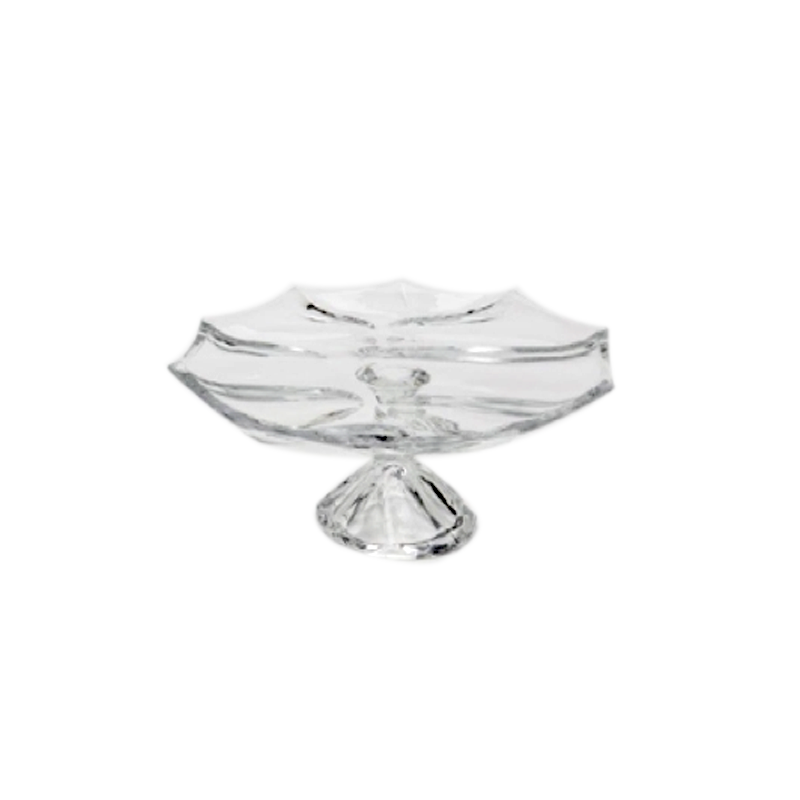Prato Cristal com Pé