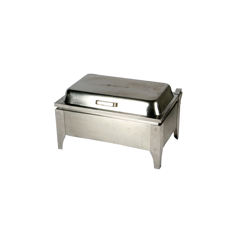 Rechaud Inox Retangular 01 Cuba