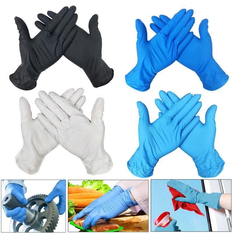 Nitrile, Laytex, Vinyl, Polythene and Sterile disposable gloves