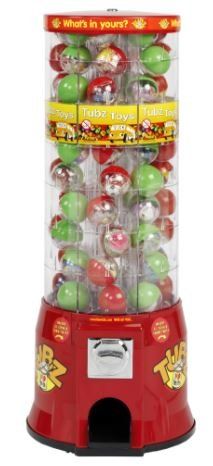 tubz toy vending machines