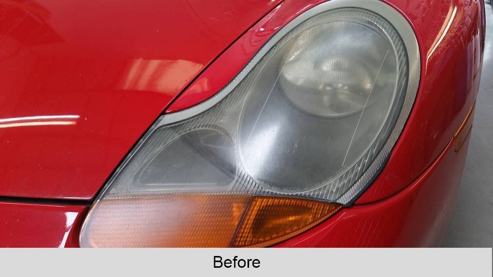 headlight before