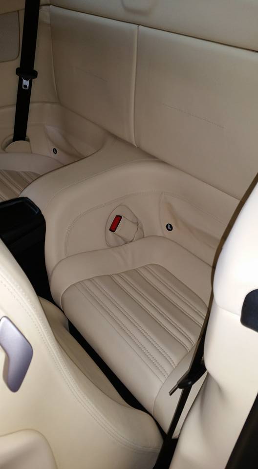 car interior cleaning