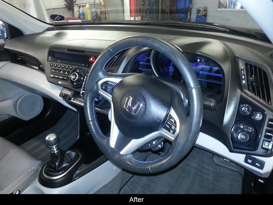 steering wheel after valeting