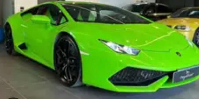 noleggio supercar verde