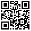 Black-and-white QR code with three corner markers and a central pattern