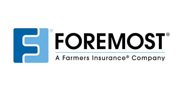 Foremost logo with blue stylized F and “A Farmers Insurance Company” text