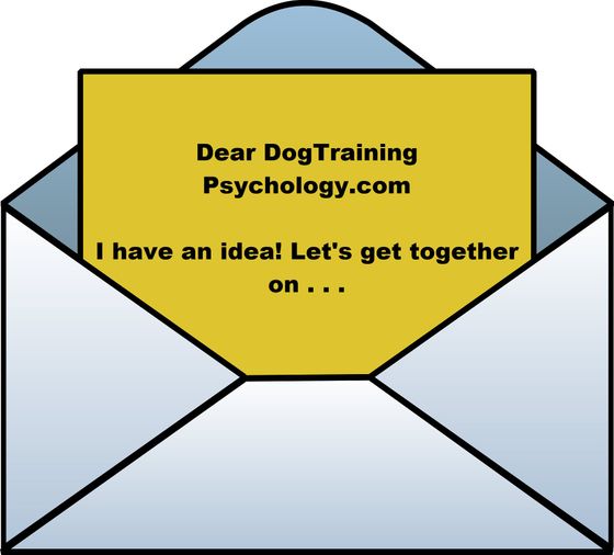 send dog training psychology a message