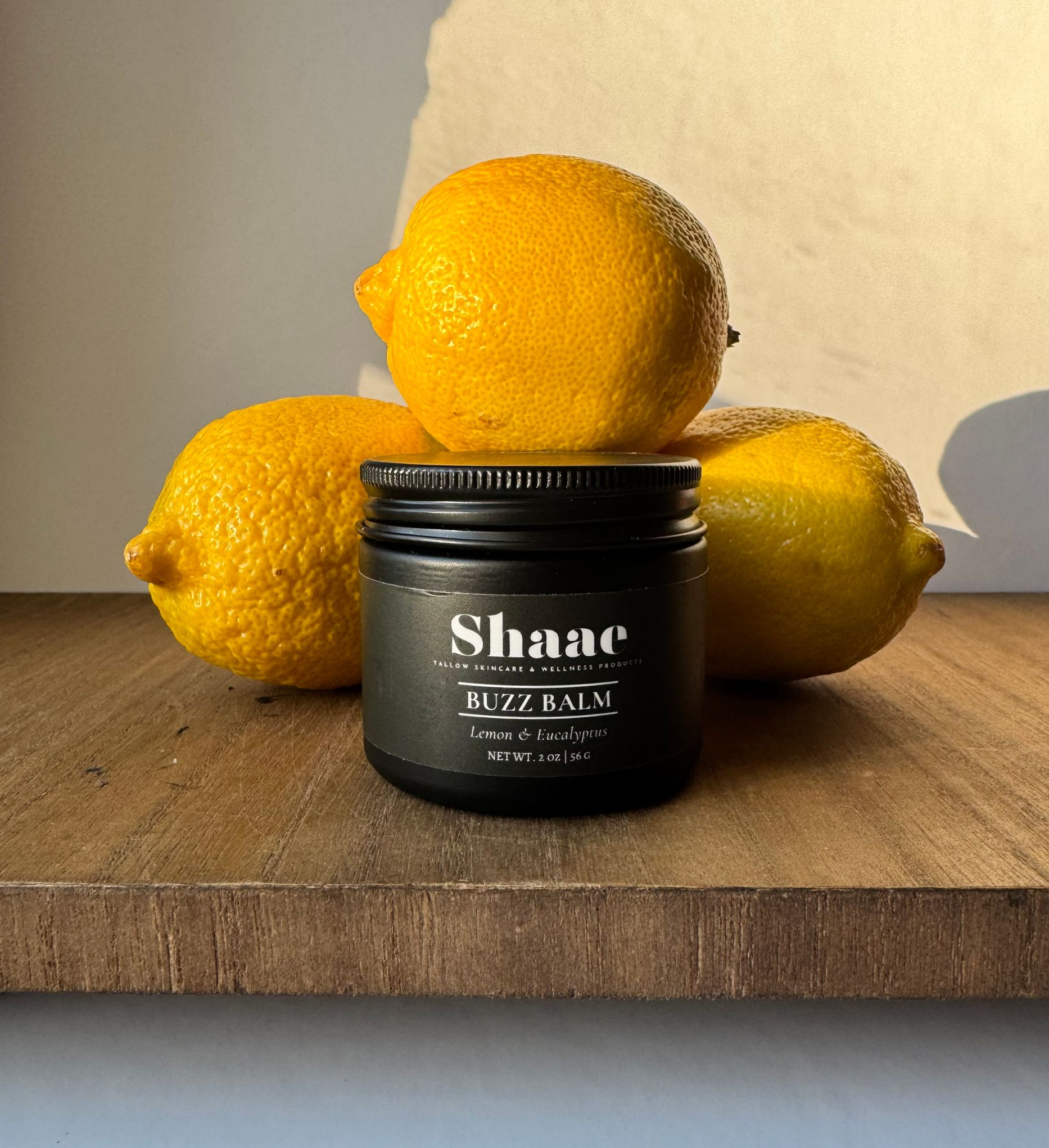 Lemon & Eucalyptus Buzz Balm - Whipped Tallow & Honey