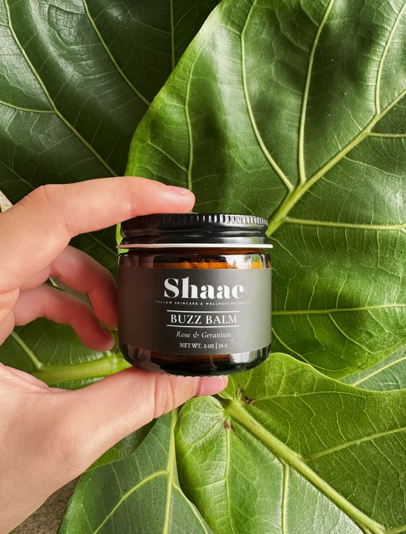 Rose & Geranium Buzz Balm - Whipped Tallow & Honey