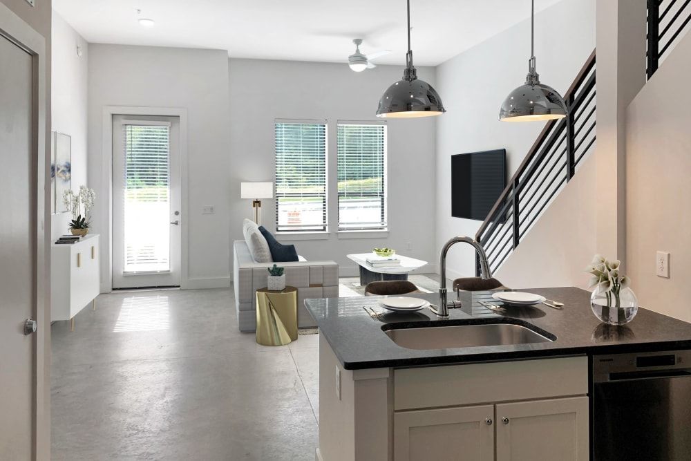 Open Concept Living Space at The Brunswick