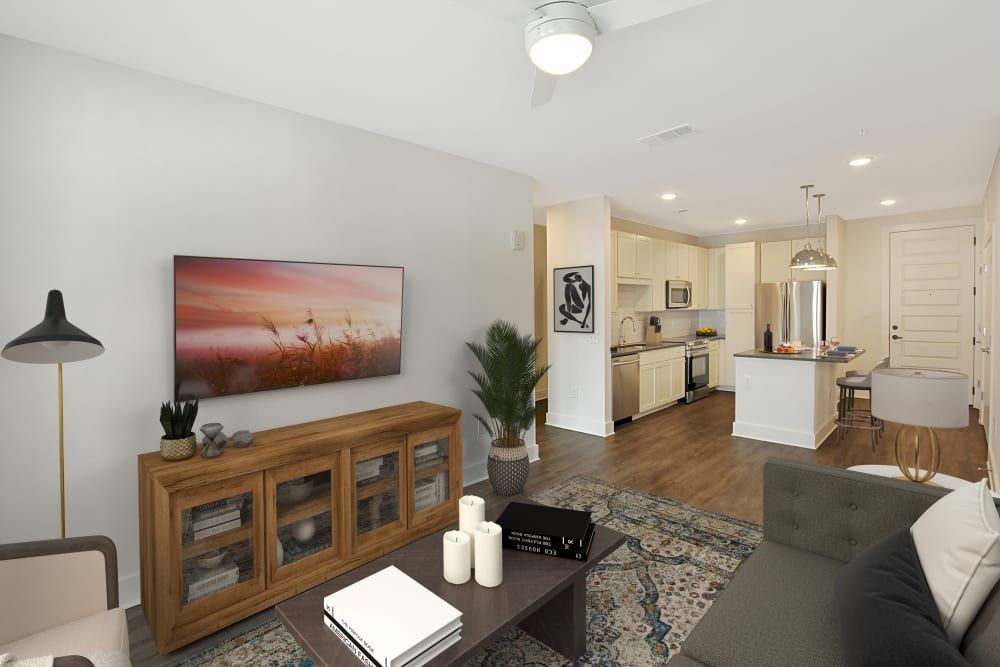 Spacious Living Room at The Brunswick
