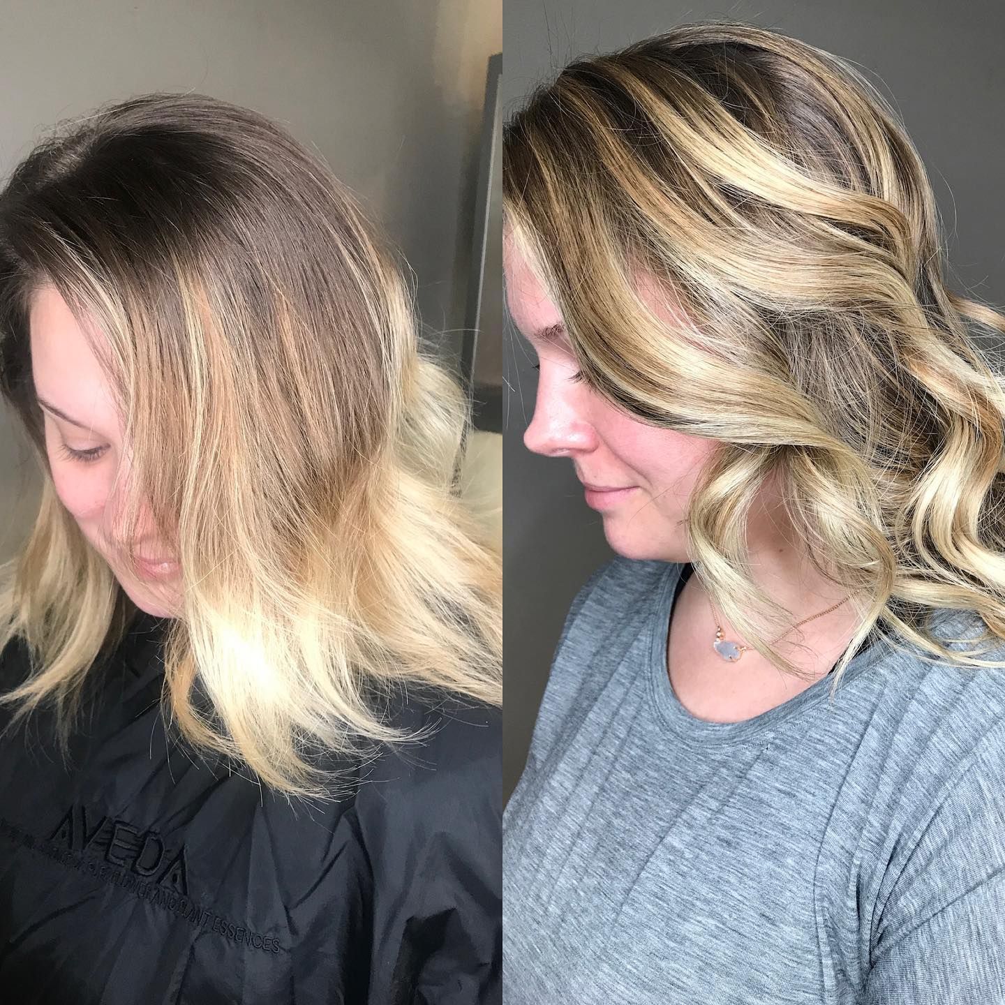 Hair color inspiration collage: Various women with different hair styles and colors, ranging from blonde to brown and pink.