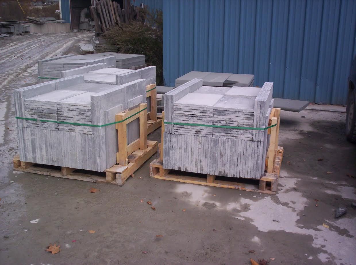 Bluestone Thermal finishes