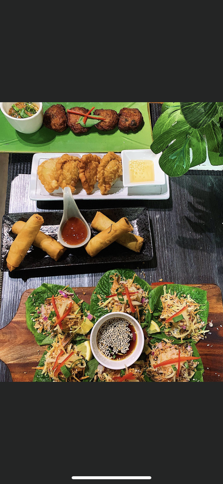 Thai Starters — Sway Thai Fusion & Bar In Tweed Heads South, NSW