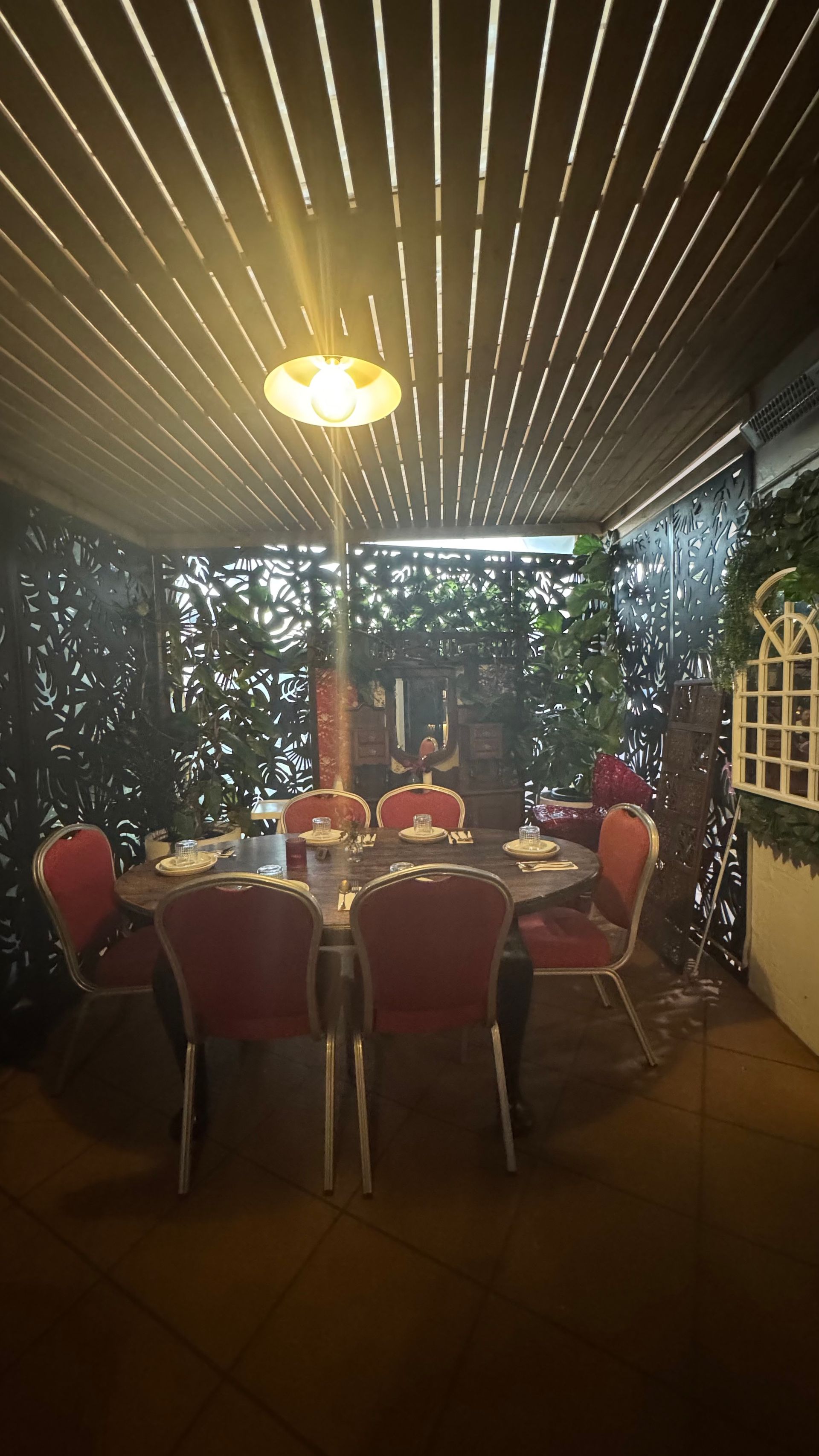 A Table With Six Chairs — Sway Thai Fusion & Bar In Tweed Heads South, NSW