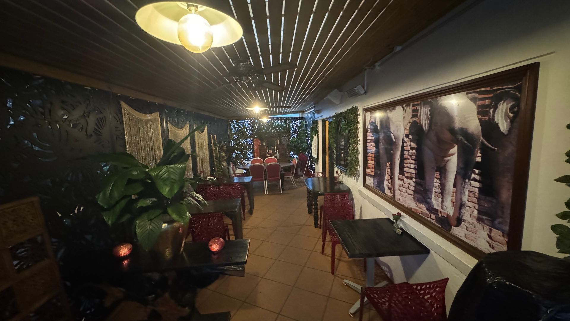 A View Of The Outside Seating — Sway Thai Fusion & Bar In Tweed Heads South, NSW