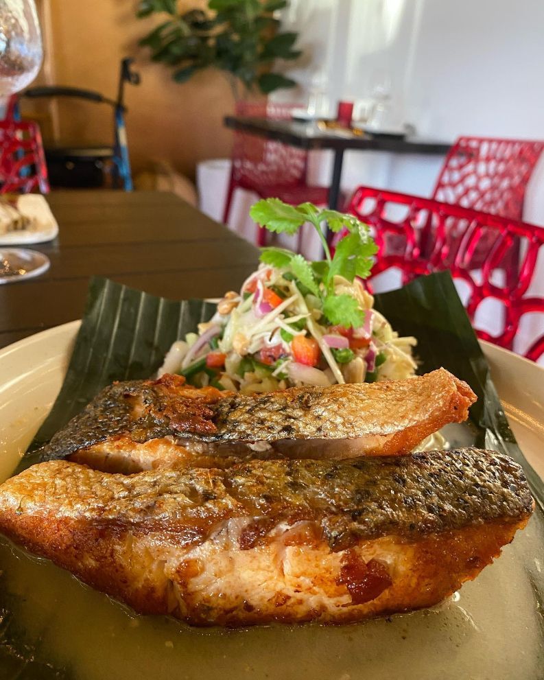 A Close Up of a Plate of Food on a Table — Sway Thai Fusion & Bar In Tweed Heads South, NSW