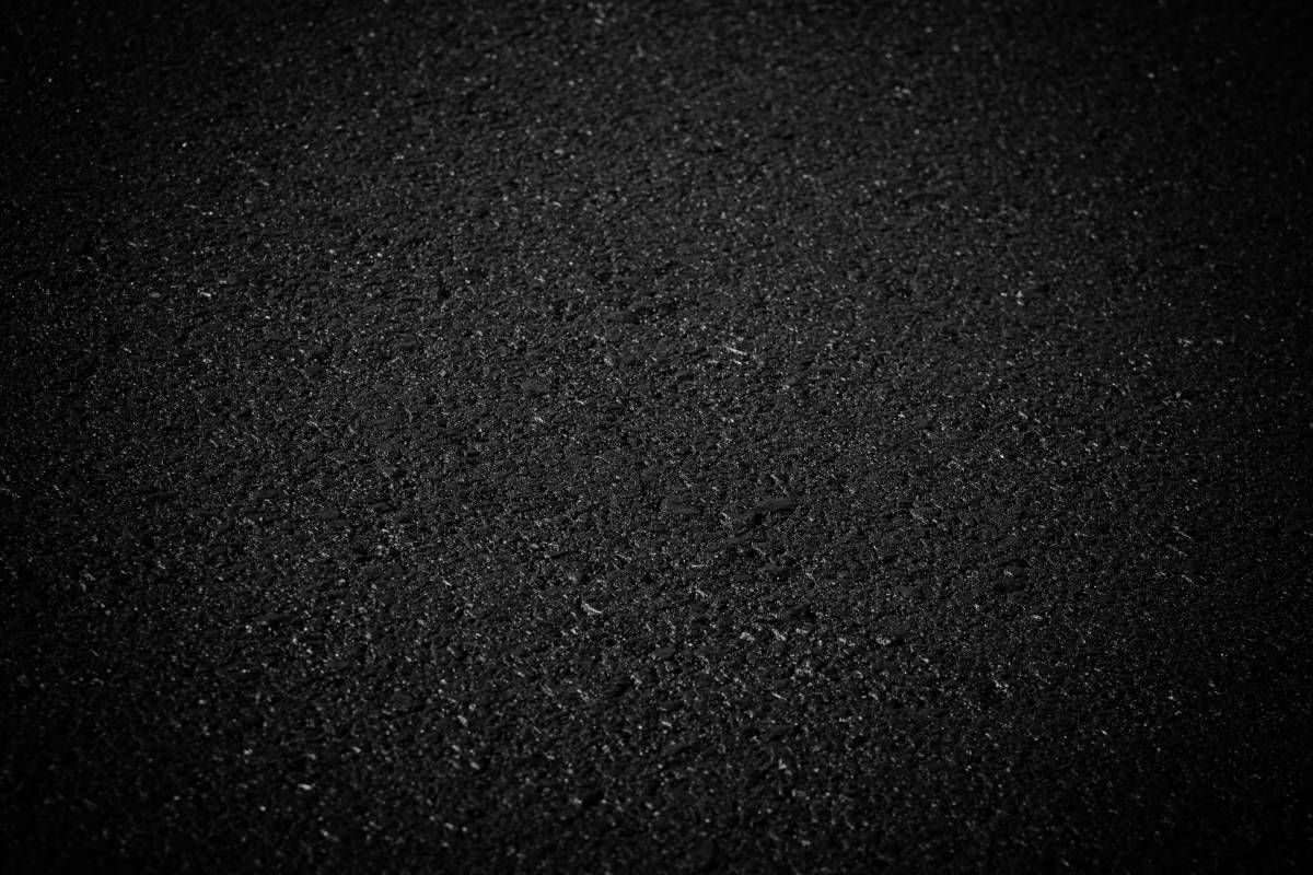 Freshly paved black asphalt for a driveway in Central Kentucky