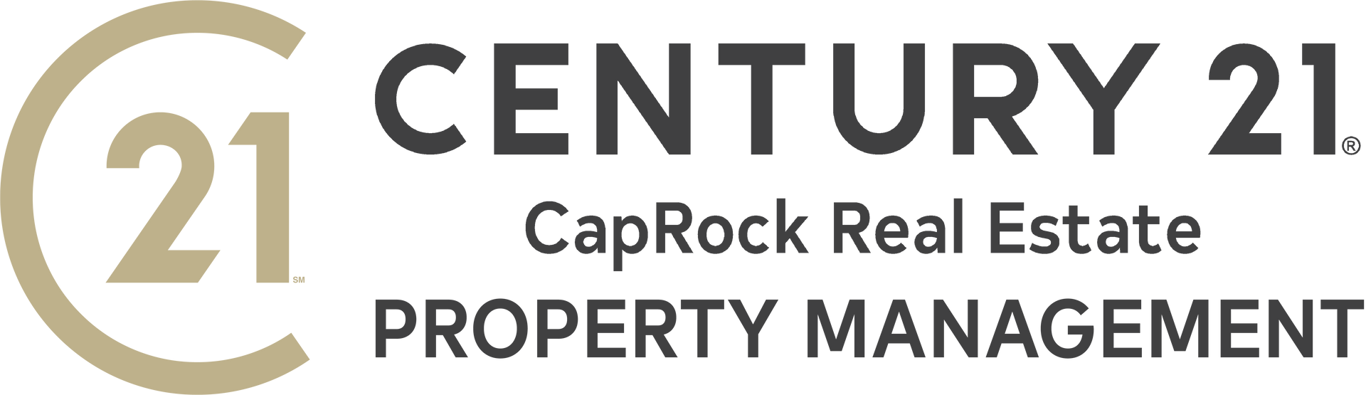 the logo for century 21 caprock real estate property management