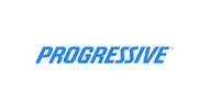 Progressive logo in blue italic text on a white background