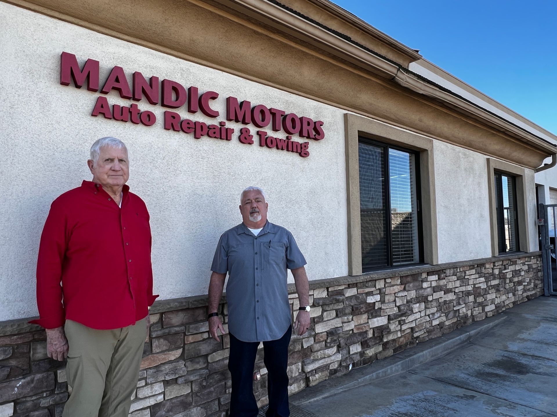 Mandic Motors Bob Mandic and Manager John