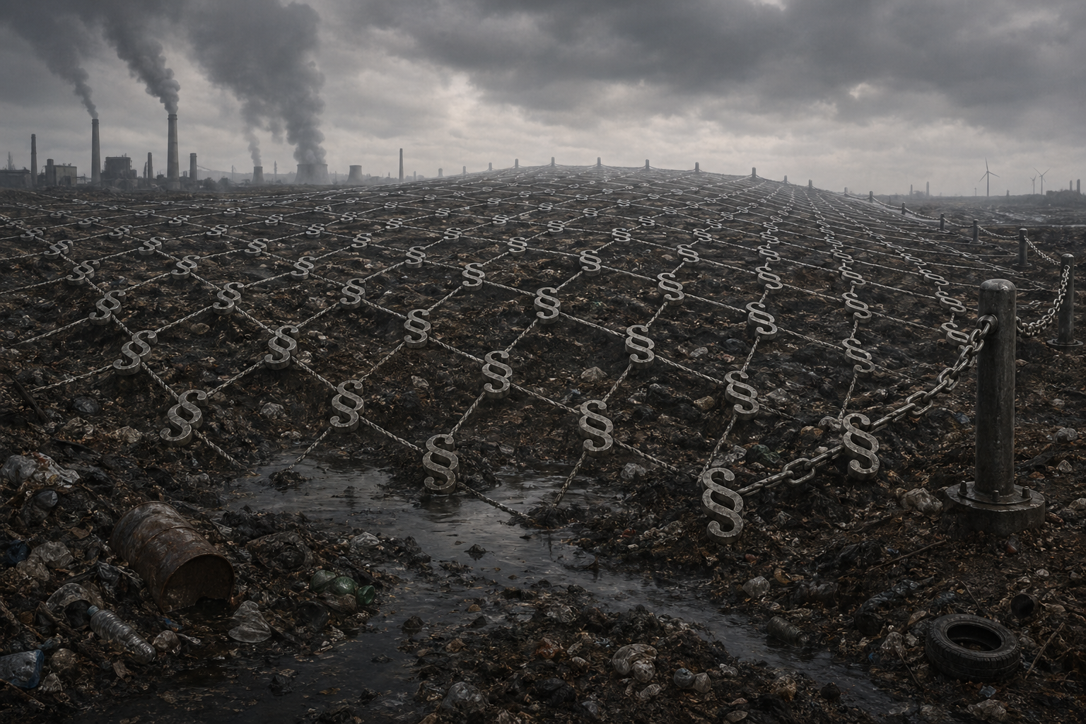 Eine Kette als Paragraphen.